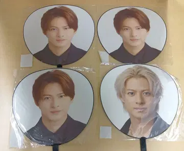 Number_i 히라노 쇼 부채 4개 묶음 판매