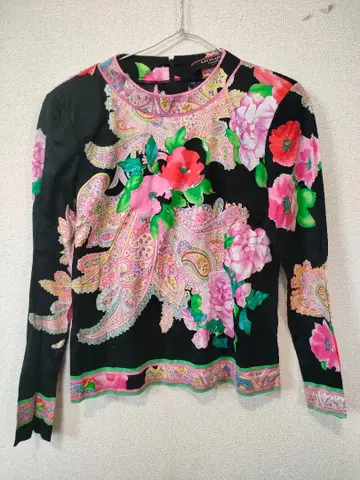 c46 컨디션 최상 레오나르 LEONARD 상의 티셔츠 긴팔 M