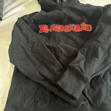 미사용 새상품 HI-STANDARD 블랙 후디 M 사이즈