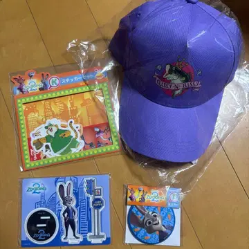 주토피아 HAPPY 복권 4종 세트