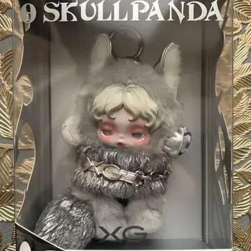 오늘 한정 가격! 일본 한정판 스컬 팬더 XG 콜라보 키링