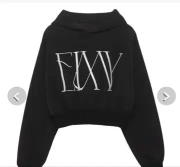 eimy 풀오버 후드티 블랙