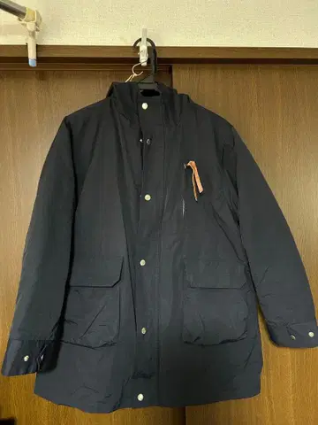 네이비 후드 부착 3way 마운틴 후드티