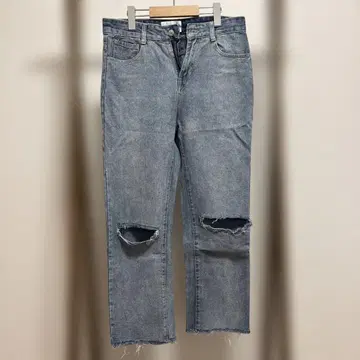 WEST BOY 데미지 데님 팬츠