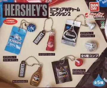 HERSHEY'S 미니어처 W 참 컬렉션 2 전 5종 컴플리트