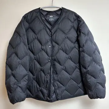 UNIQLO 울트라 라이트 다운 릴랙스 자켓 S 블랙