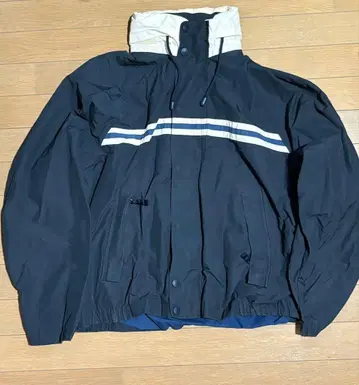 NAUTICA 네이비/화이트 나일론 자켓