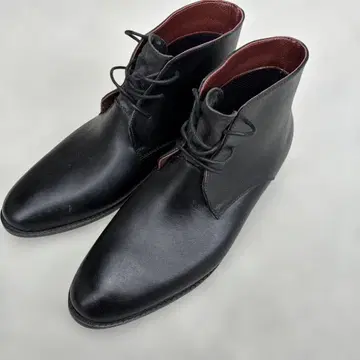 블랙 가죽 처카 부츠