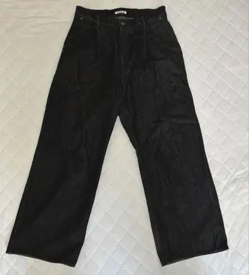 AURALEE 하드 트위스트 데님