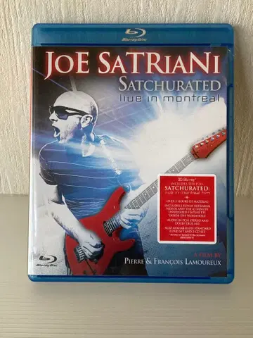 JOE SATRIANI SATCHURATED 블루레이
