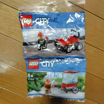 [ 새상품 미사용 ] 레고 시티 폴리백 2세트