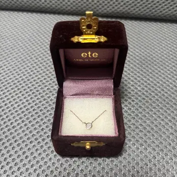 ete 심플 골드 목걸이