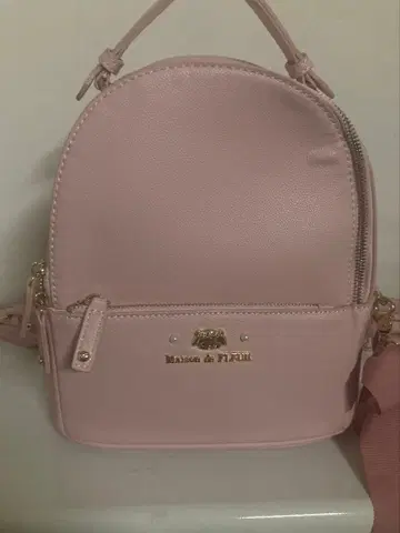 마이멜로디 백팩 Maison de FLEUR 메종 드 플뢰르 핑크