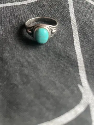 터콰이즈 반지 실버 925 20호