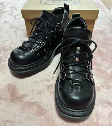 요스케 레이스업 슈즈