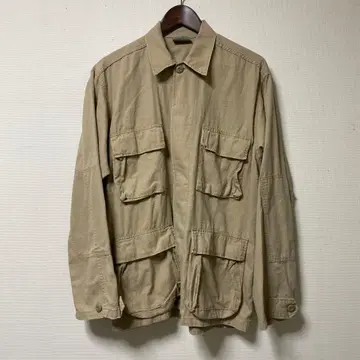 베이지 밀리터리 자켓 SMALL REGULAR