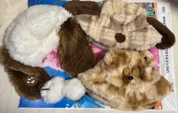 유니버셜 모자 가족 세트 스누피 팀