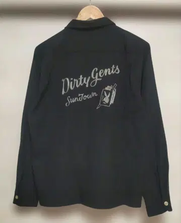 Radiall 오픈 카라 셔츠 레이온 혼방 코튼 개버딘 13AW 자수