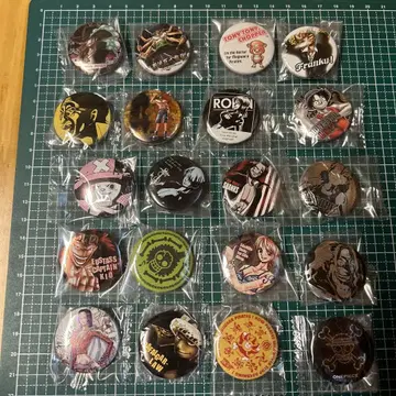 원피스 미니 캔뱃지 모음 레트로