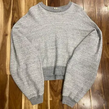 nagonstans 맨투맨 그레이 트레이닝복 38 숏 기장