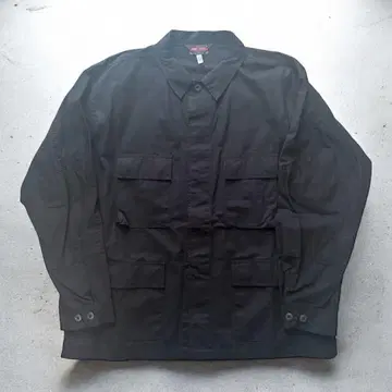 TRU-SPEC 밀리터리 자켓 블랙 XL 필드 자켓