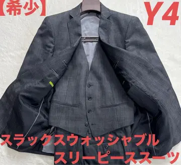[레어] 슬랙스 워셔블 수트 셋업 쓰리피스 수트 Y4