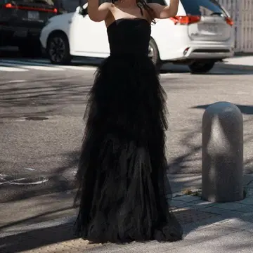 웨딩 드레스 블랙