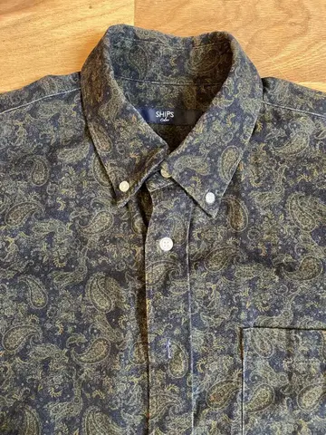 SHIPS Colors 페이즐리 무늬 셔츠