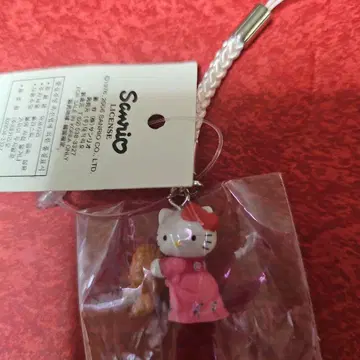 치마저고리 헬로키티 스트랩 핑크