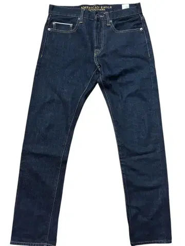 American Eagle 다크 네이비 스트레이트 데님