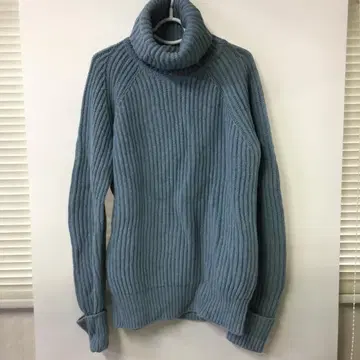 미사용 택 포함 GALLARDAGALANTE 리브 터틀넥 스웨터