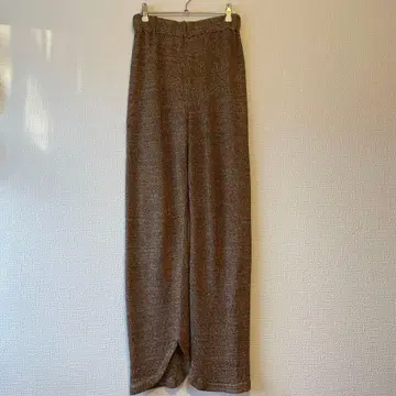 Allege 알레지 라메 니트 팬츠 벨트 포함