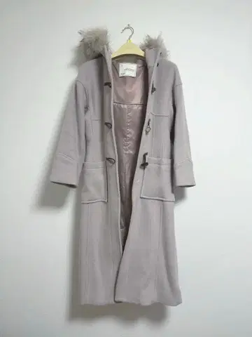 퍼 달린 더플 코트