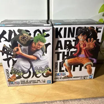 [ 미개봉 ] KING OF ARTIST 로로노아 조로 & 몽키 D 루피