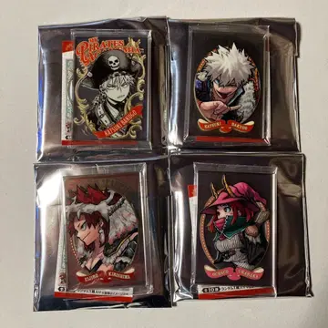 히로아카 펍 미러풍 아크릴 스티커 컬렉션 4종 세트