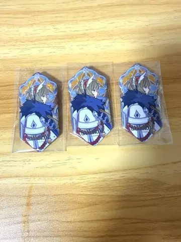 원신 서리꽃과 불꽃 시리즈 꼭두각시 캔뱃지 3개