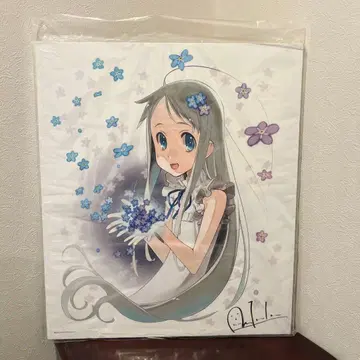 그날 본 꽃의 이름을 우리는 아직 모른다 멘마 캔버스 아트