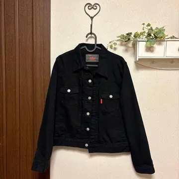 Ungrid 블랙 데님 자켓