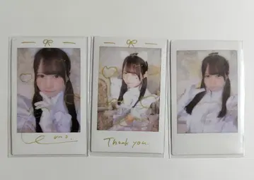 전 iLiFE! 아마네 시오리 폴라로이드 3장 세트