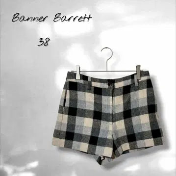 [바나나레퍼블릭] 숏팬츠 체크 무늬 캐주얼 걸리시 일본제 38