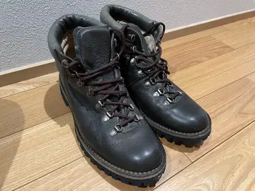 CEBO 가죽 하이컷 부츠 다크 브라운