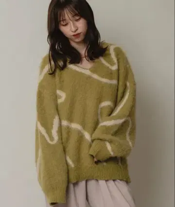 [ 미사용 새상품 ] raffime 뉘앙스 니트