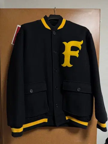 F.A.T 멜톤 바시티 자켓 FAT XL 2XL 새상품급