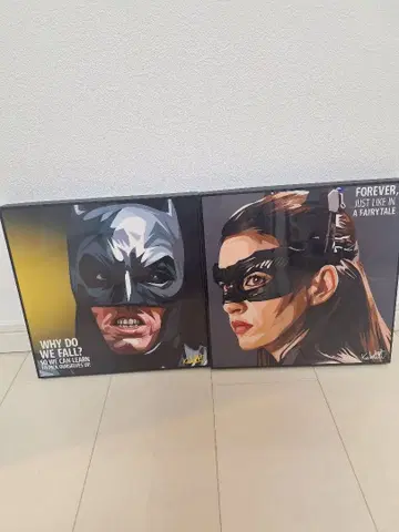 배트맨 캣우먼 팝 아트