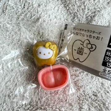 [ 미사용 새상품 ] 산리오 모두 함께 되자! 치아 헬로키티 금 레어
