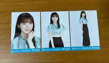 노기자카46 츠츠이 아야메 에메랄드 그린 x 브라운 코디 컴프