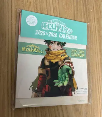 non-no 부록 나의 히어로 아카데미아 2026 탁상 달력 히로아카