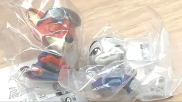 주토피아 닉 주디 2개 세트 어깨 쿵 가챠