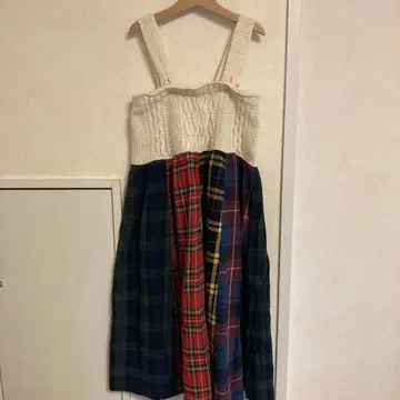 BEAMSBOY 체크 무늬 원피스