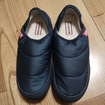 [ 새상품 ] HUNTER 네이비 슬립온